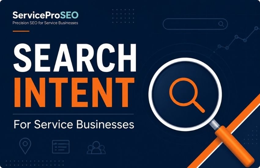 Search intent for local service businesses