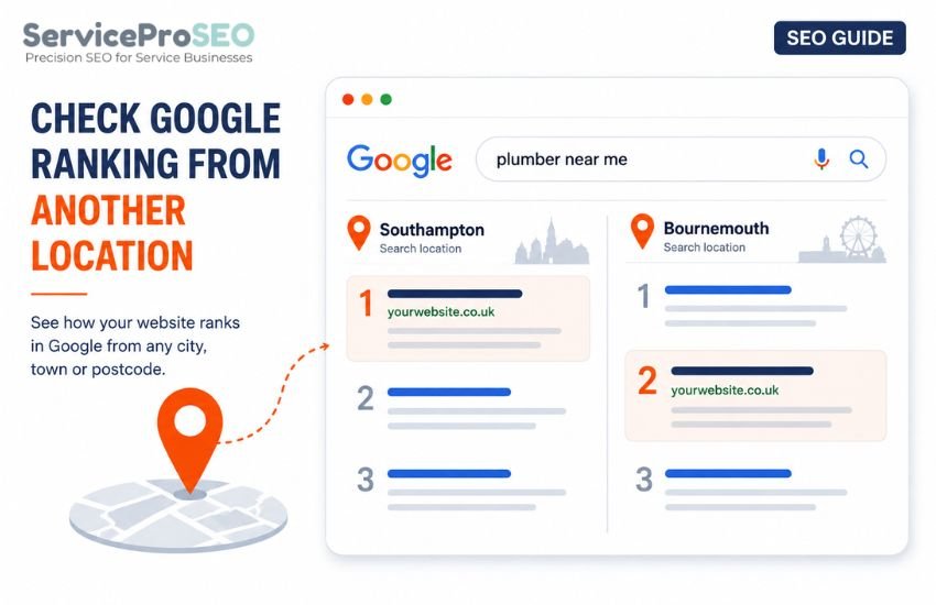 Same website ranking second in Southampton and sixth in Bournemouth